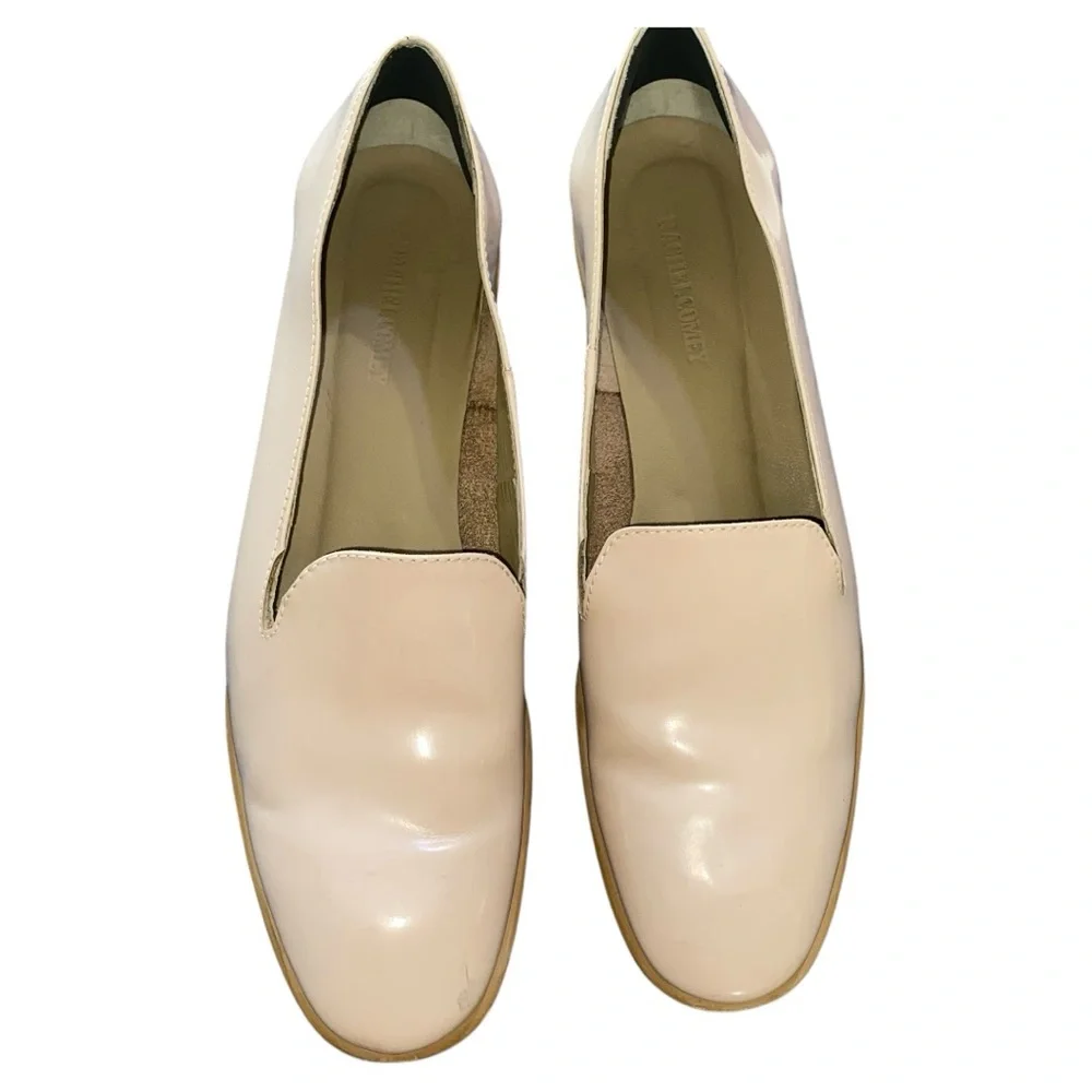 Rachel Comey Patent Leather Beige Flats - Picture 3 of 7